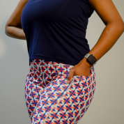 Aluna navy and red 1