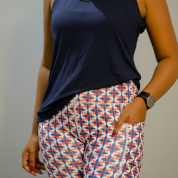 Aluna navy and red 2