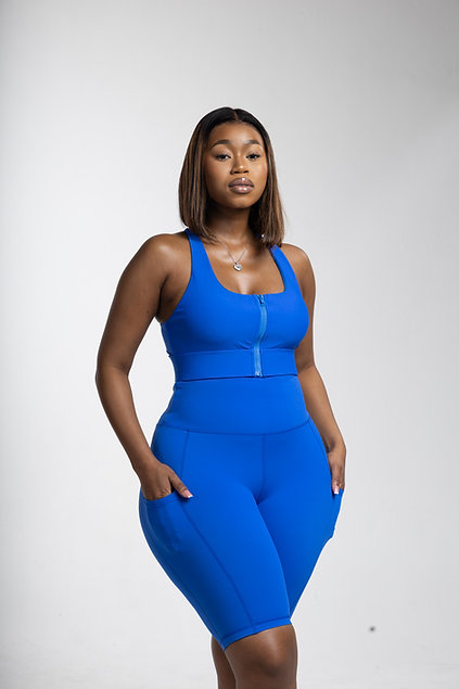 thobeka shorts blue 1