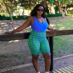 Ava Green/Blue Shorts