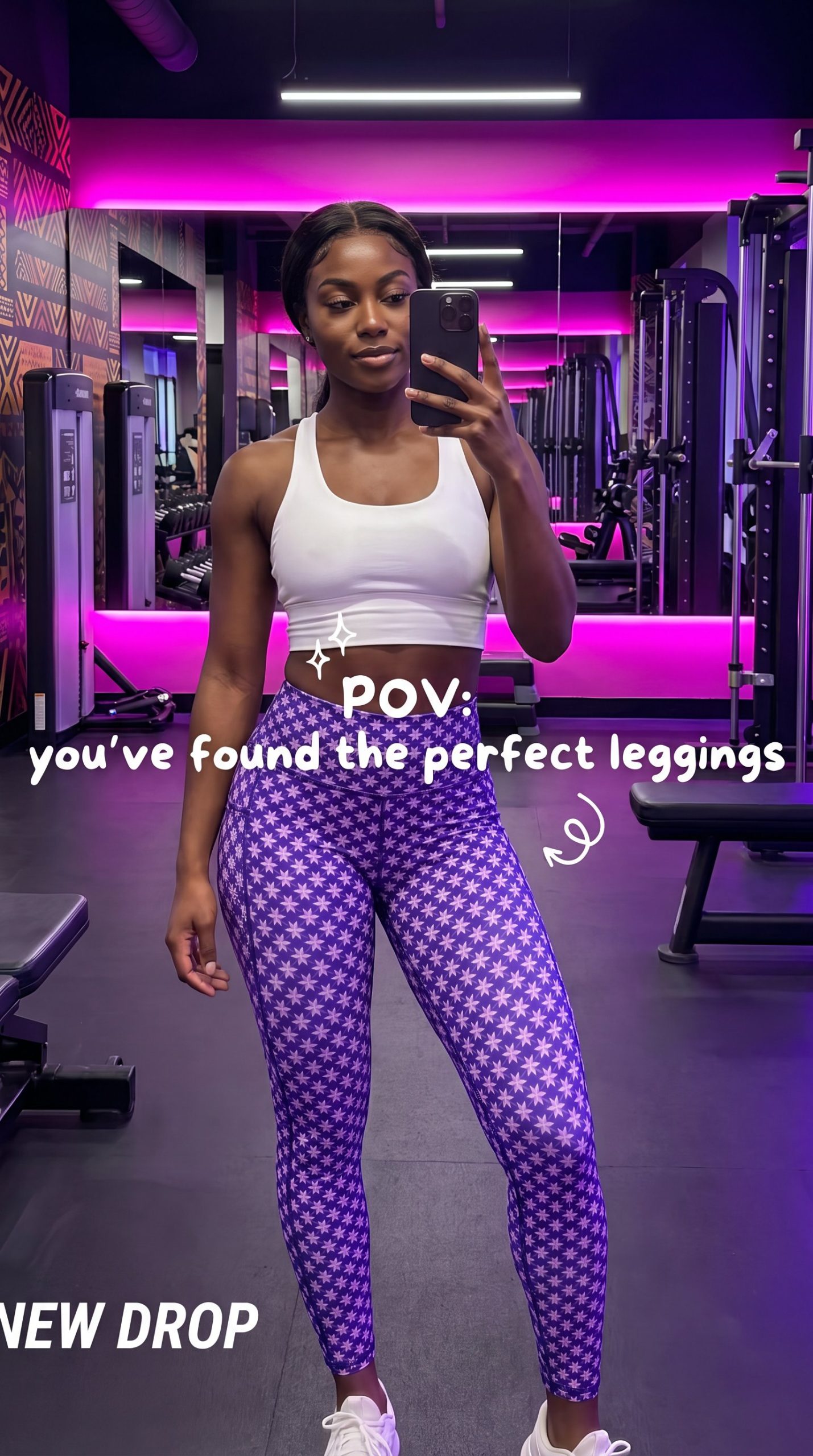 Aziza Lilac leggings